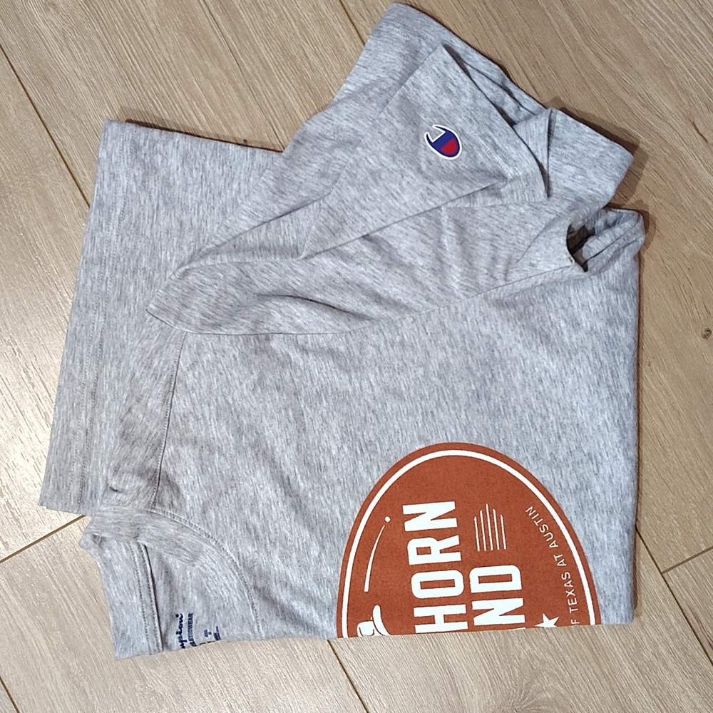 Champion Gray Longhorn Band Tee Ladies Size S - Picture 6 of 6